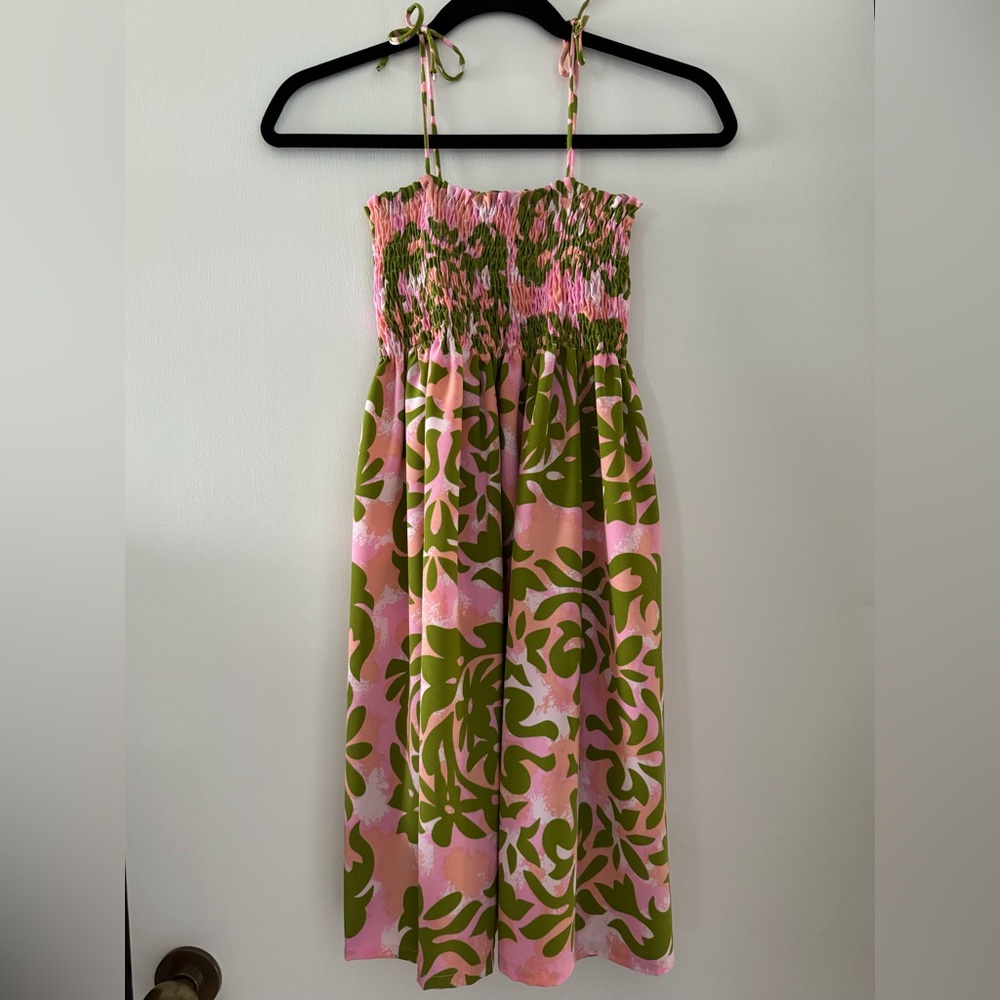 Manuheali’i Kaimana Dress in Tiare Quilt Print